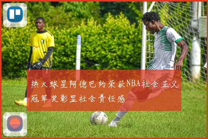 热火球星阿德巴约荣获NBA社会正义冠军奖彰显社会责任感